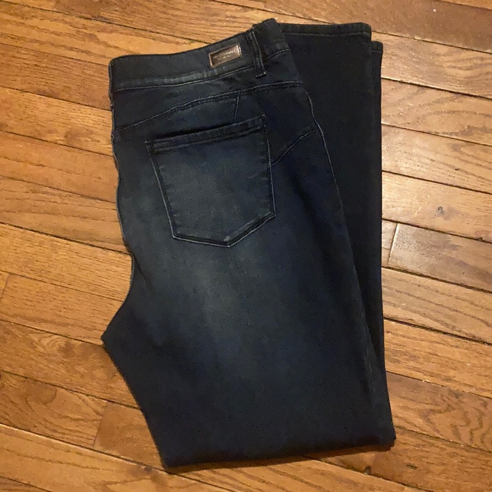 Juicy Couture dark blue denim jeans